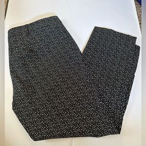 Dalia Black and White Patterned Garment